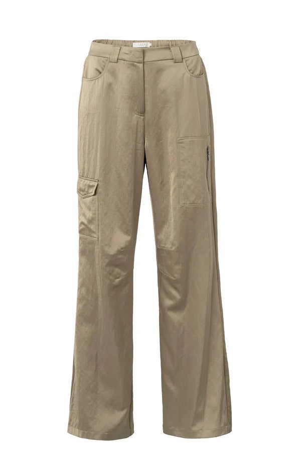 YAYA Women lange broek camel – dames