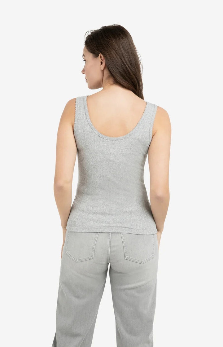 YAYA Women singlet grijs – dames