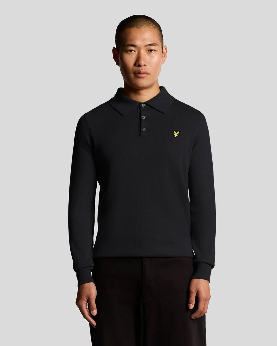 Lyle & Scott KN2113VC trui heren navy