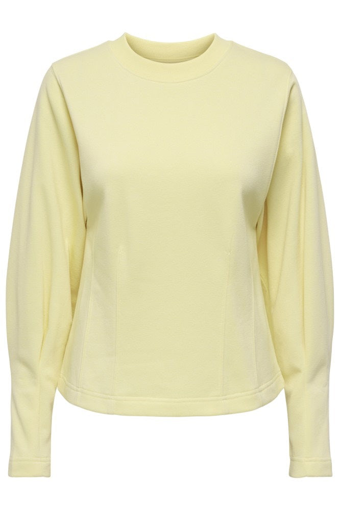 Jacqueline de Yong 15369774 Creame – dames top licht geel
