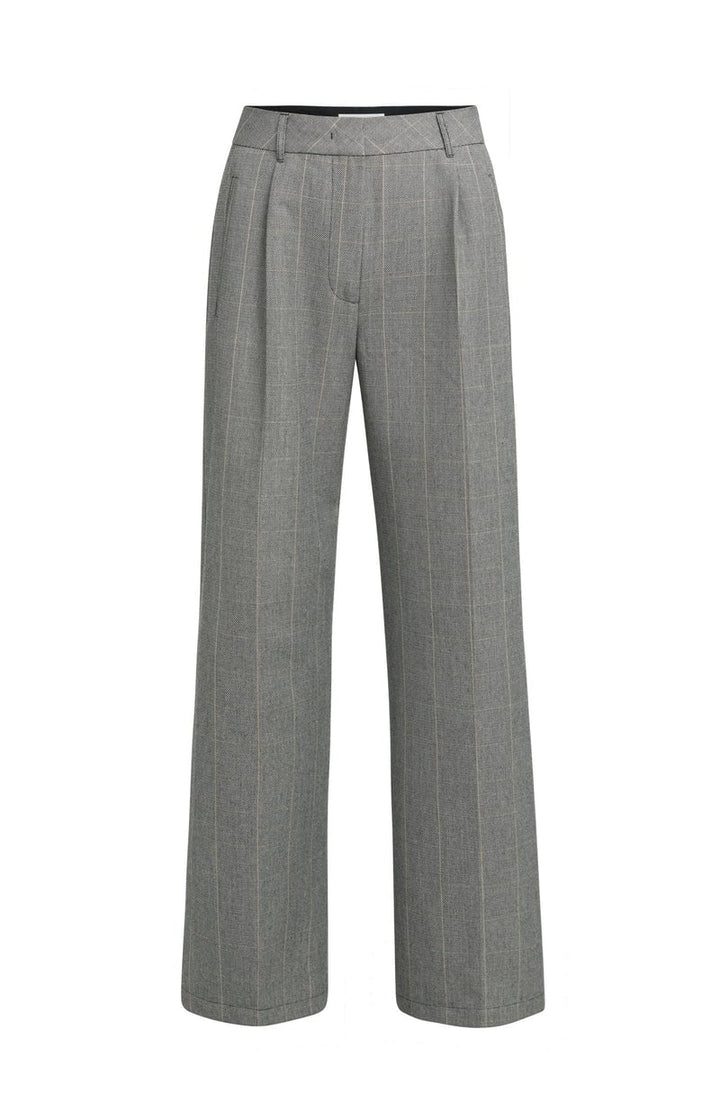 YAYA Women 01-301284-609 lange broek dames grijs dessin