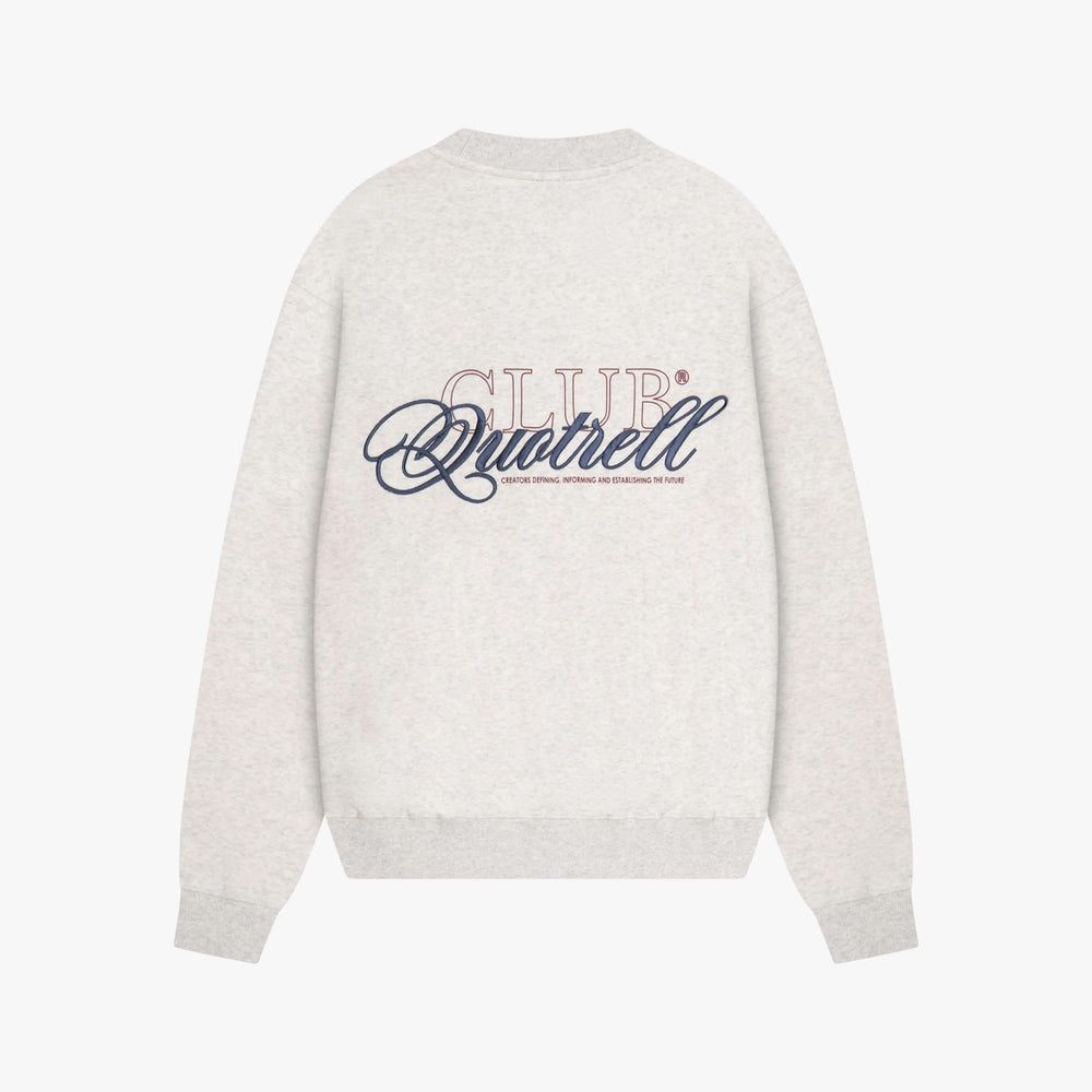 quotrell SW004 Futura sweater heren grijs melee
