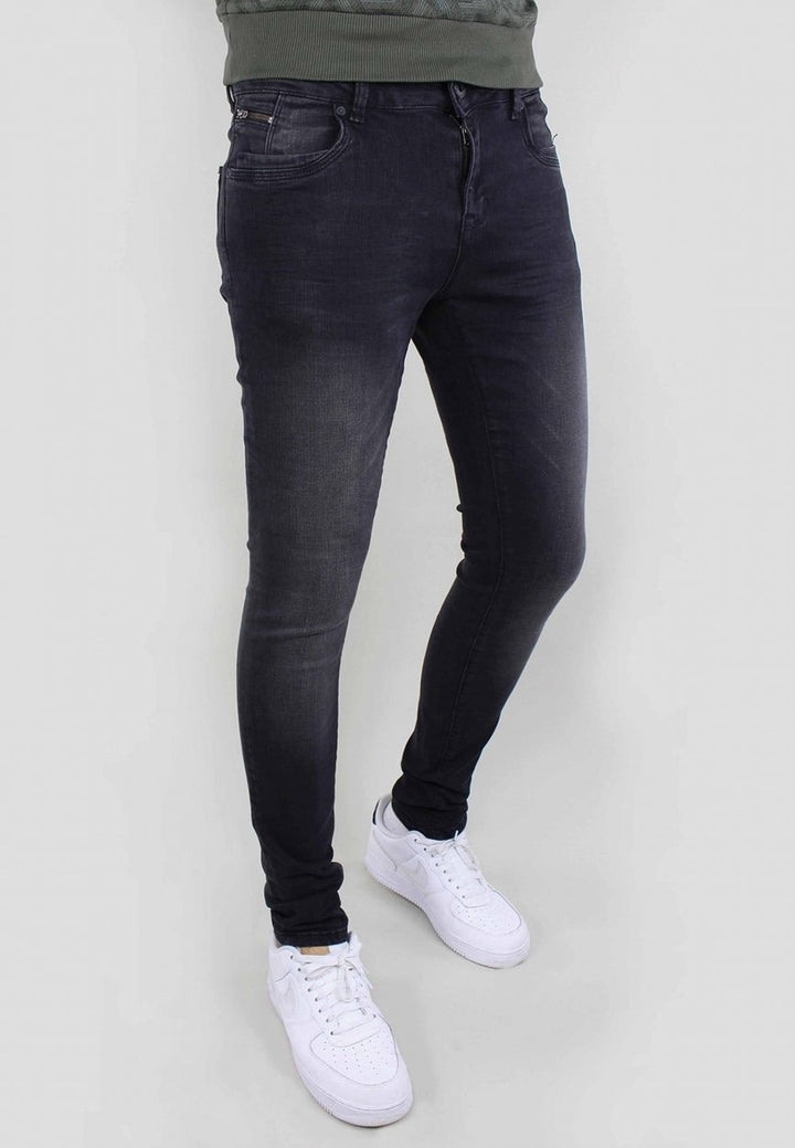 Gabbiano 82611 Ultimo jeans skinny fit black denim – heren - L34