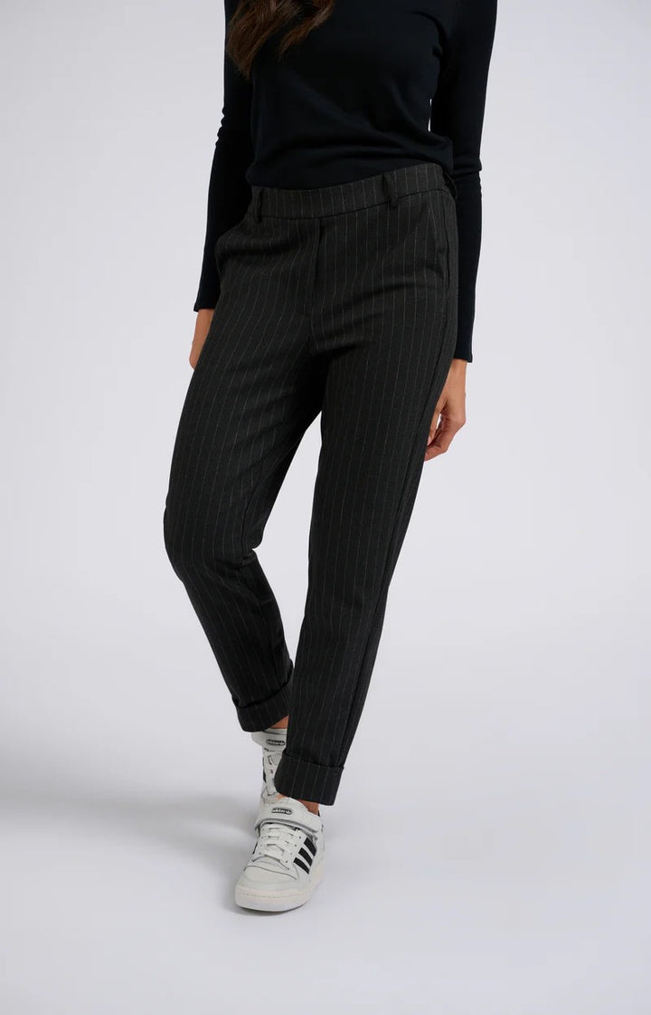 YAYA Women 01-301146-409 lange broek dames grijs dessin