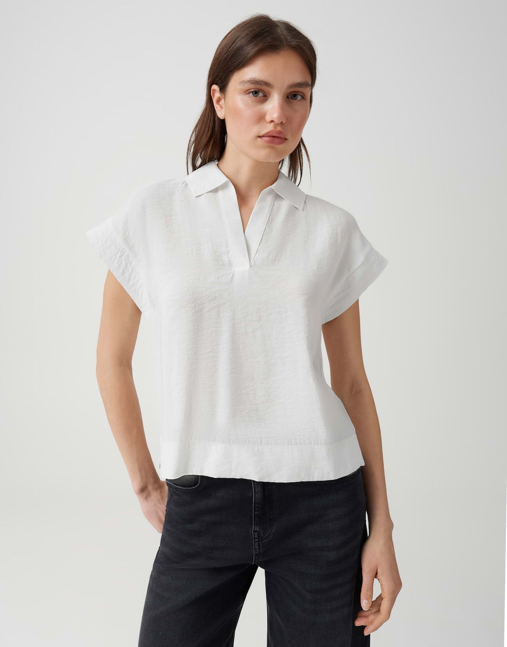 Opus Sinula 1060339422106 top k/m dames off-white