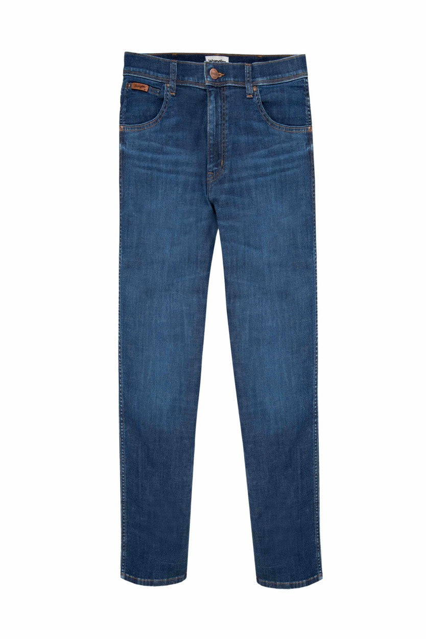 Wrangler W12SQ118L jeans slim fit heren – blue denim - 32