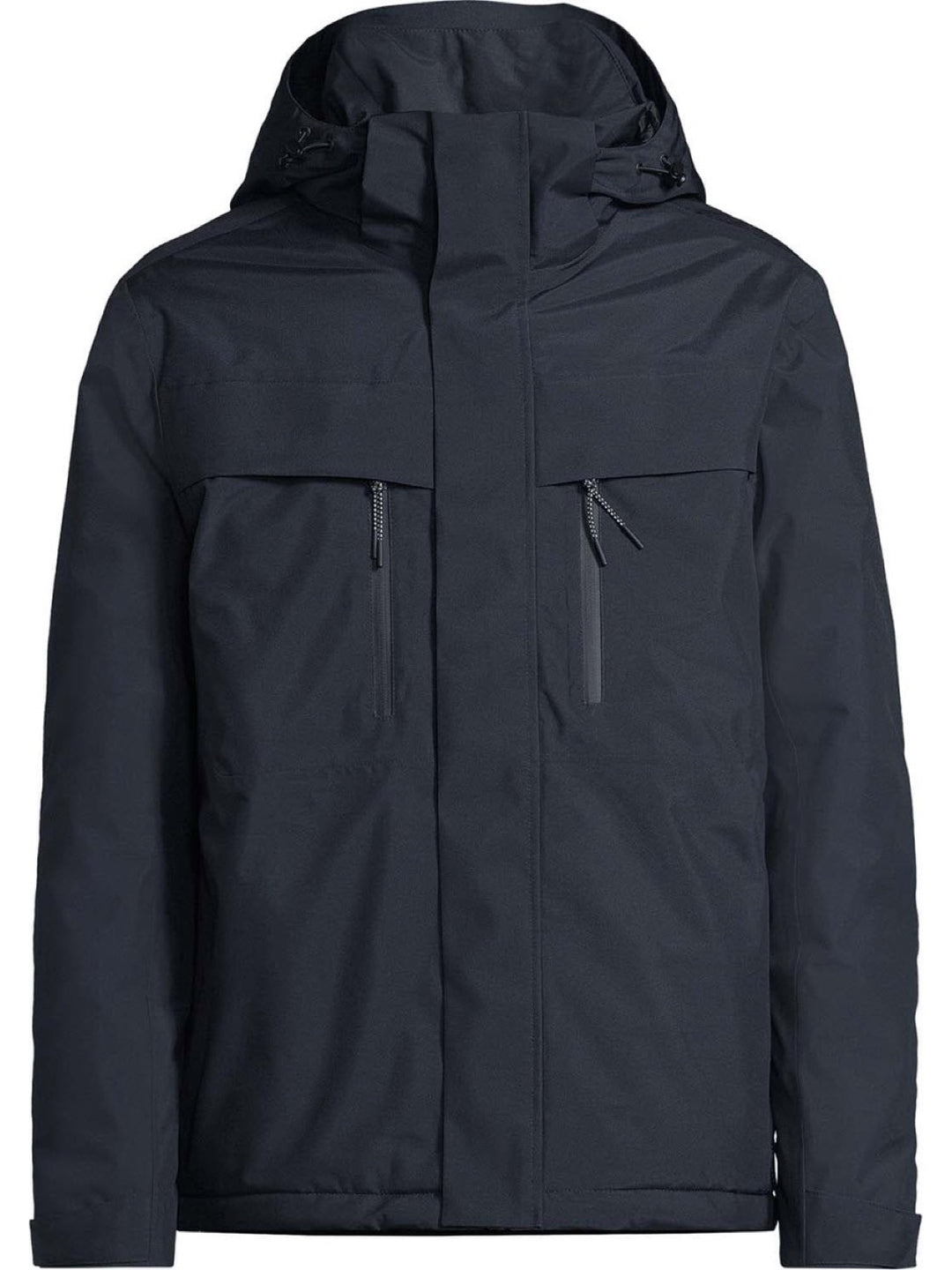 Covered winterjas M60184 Franklin navy – heren