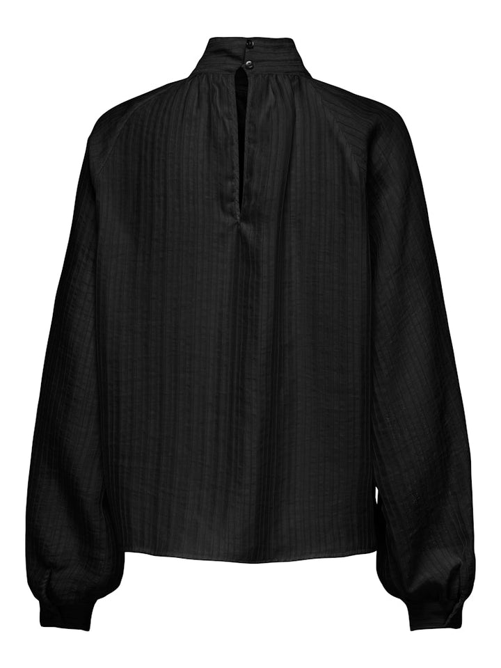 jacqueline de yong 15357543 Norma top l/m dames zwart