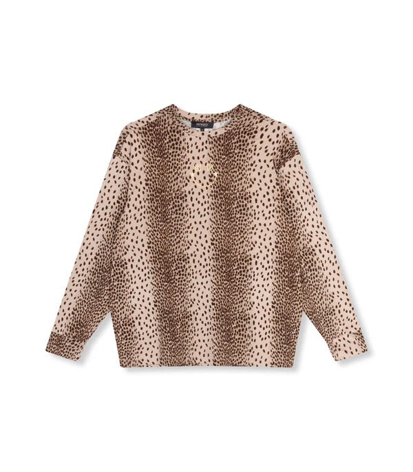 Refined department t-shirt l/m dames – zand dessin