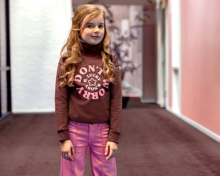 B.Nosy sweater meisjes bruin – Y2085364