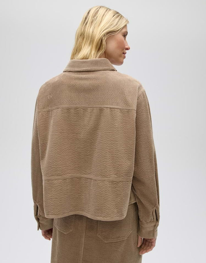 Opus Falvi 1063605930106 blouse l/m dames taupe