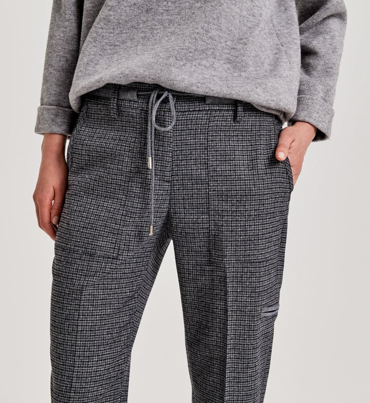 Red Button 4808 Jani lange broek dames blauw dessin