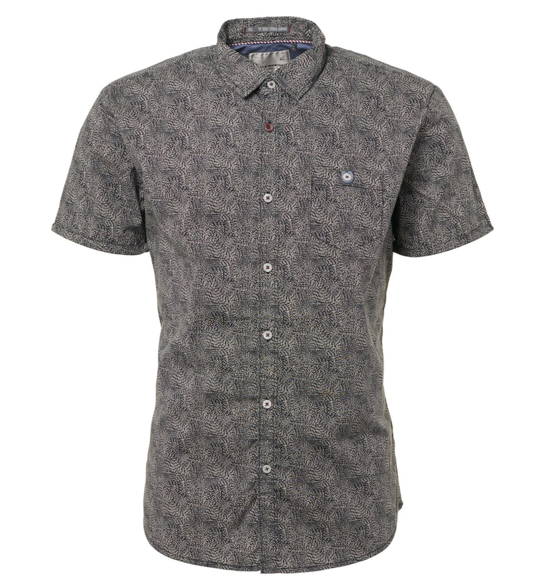 Jack & Jones overhemd k/m heren navy – 12295083 blaskye