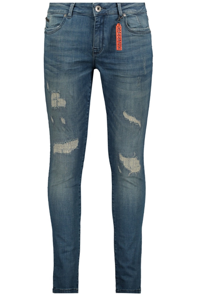 Gabbiano men 821755 Ultimo jeans skinny fit heren blue denim - L34