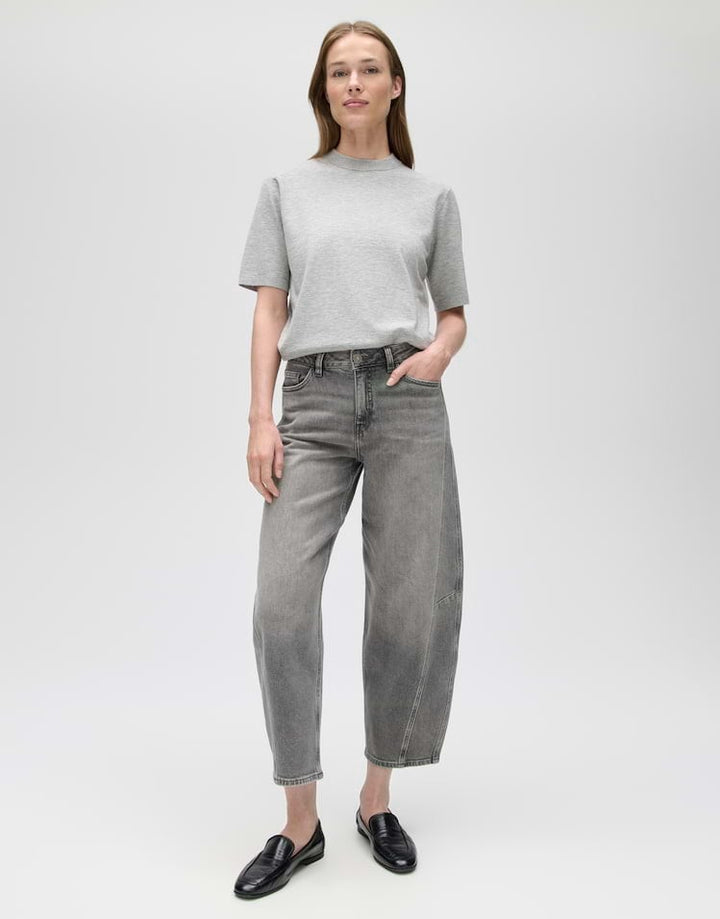Opus Pimsi 10614514447106 trui dames grijs dessin - Grijs Melee