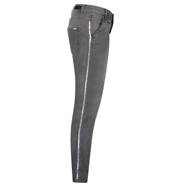 Geisha lange broek dames grijs