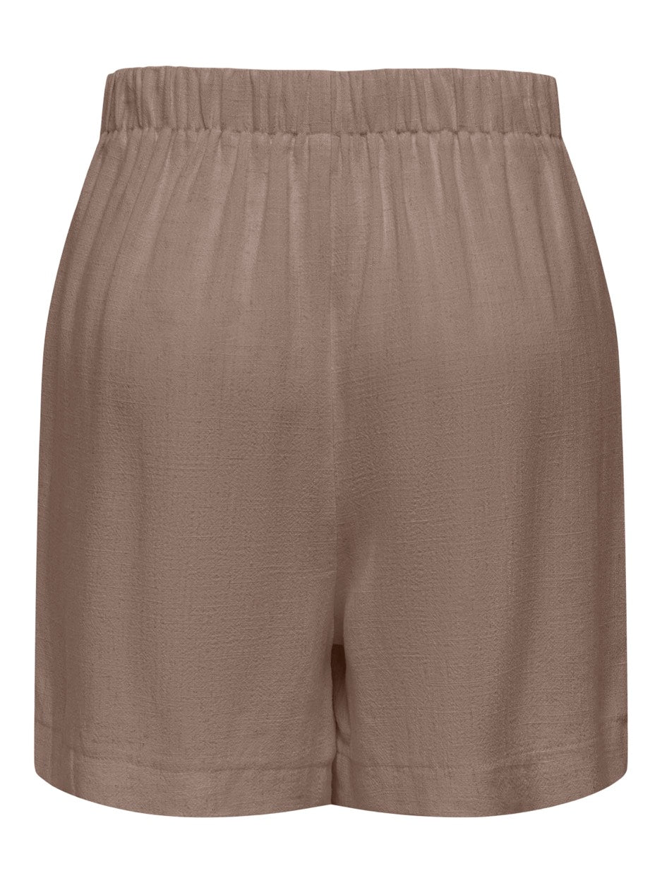 Only Siesta short dames taupe