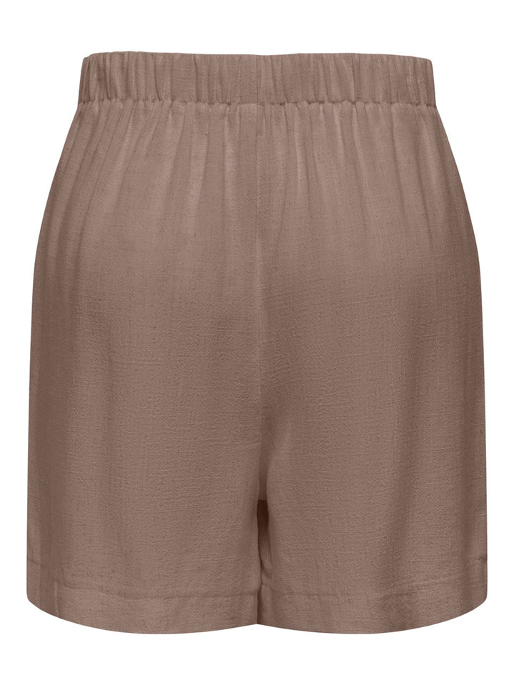 Only Siesta short dames taupe