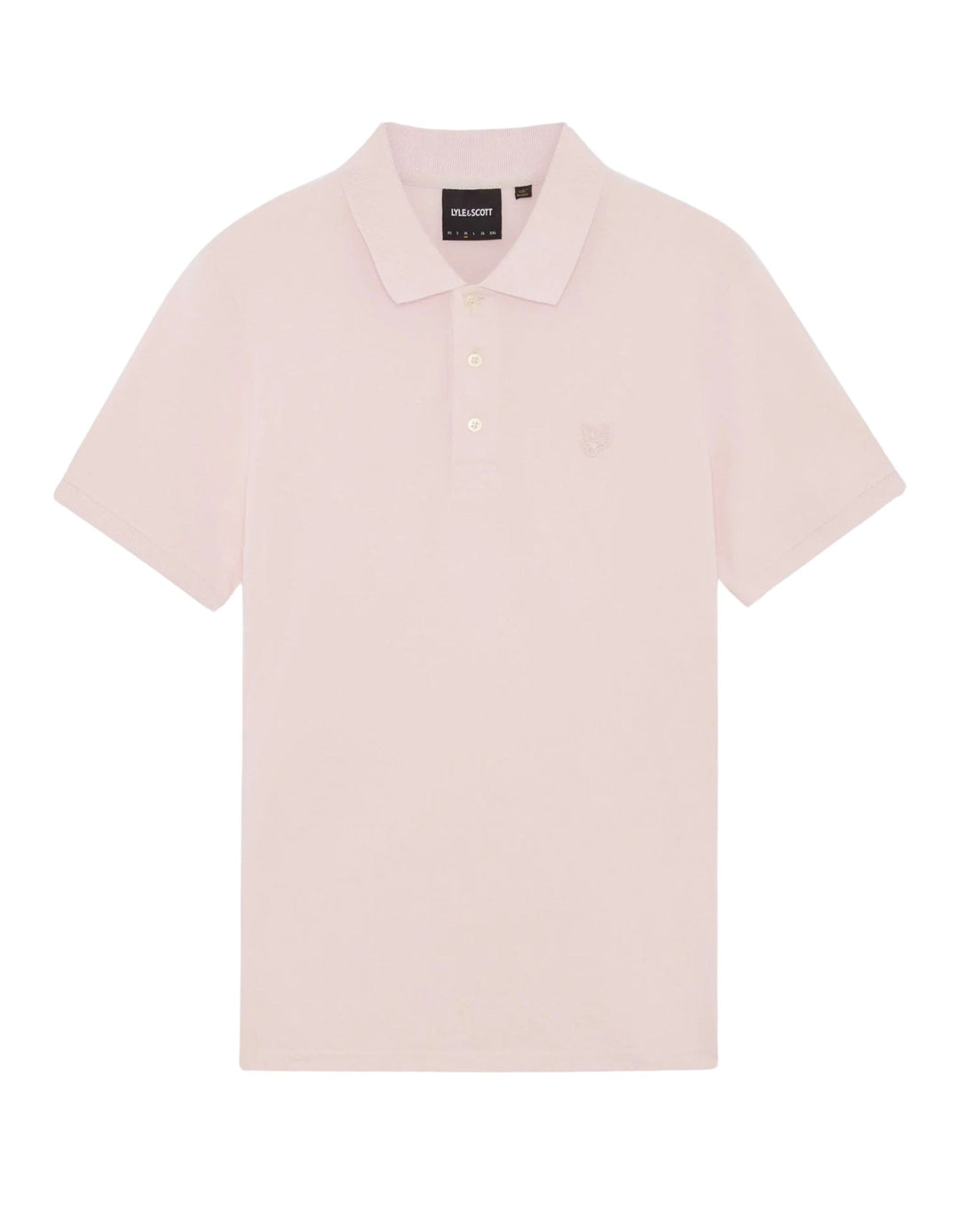 Lyle & Scott SP2255TON polo k/m heren licht roze