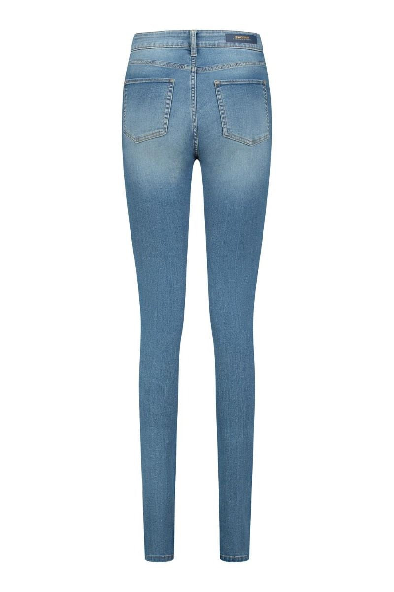 Raizzed NOSAWD42003 skinny fit jeans dames – blue denim - L30