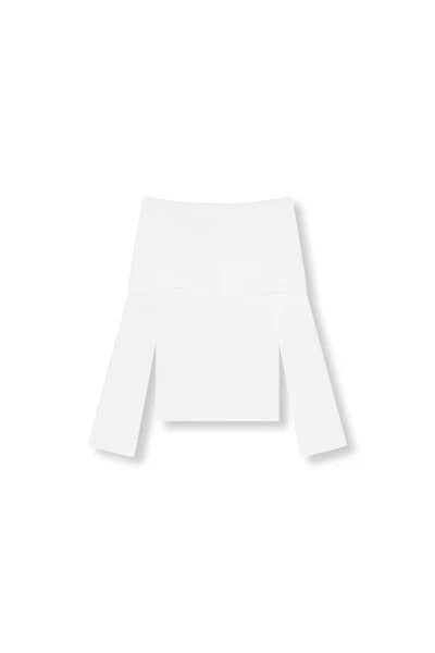 Refined department top l/m dames wit – R2509817755
