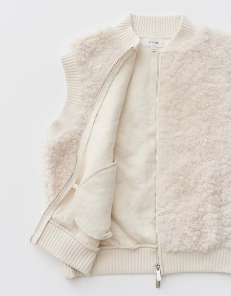 Opus 10638214598106 sweater dames off-white