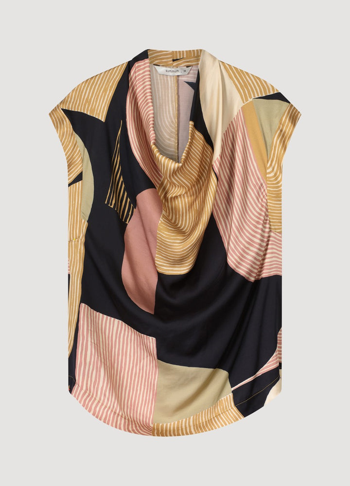 Summum 2s3062-11984 top z/m dames multicolor