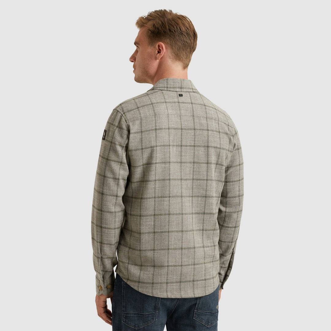 Vanguard overhemd l/m bruin dessin – heren