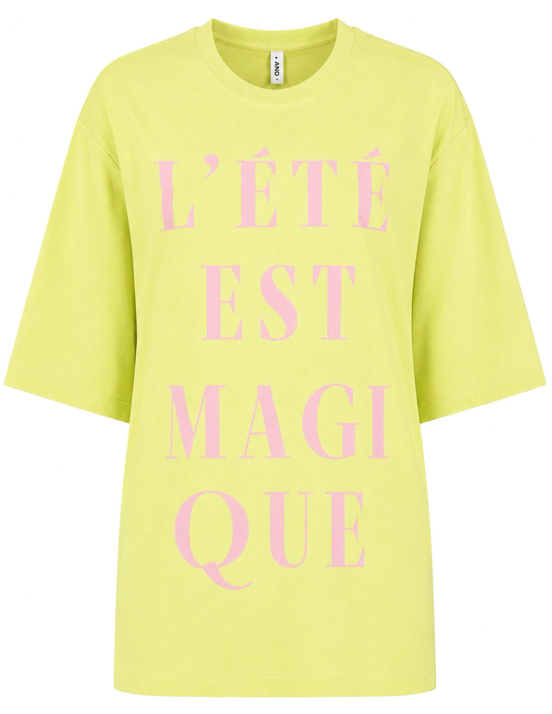 Only Mira T-shirt lime – dames