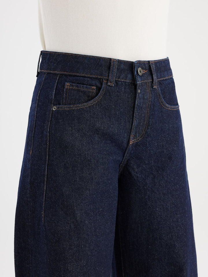 COJ Clara jeans low croth-baggy fit blue denim – dames - L32