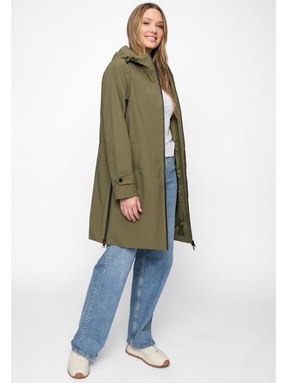 Covered L60375 fabienne zomerjas dames – army