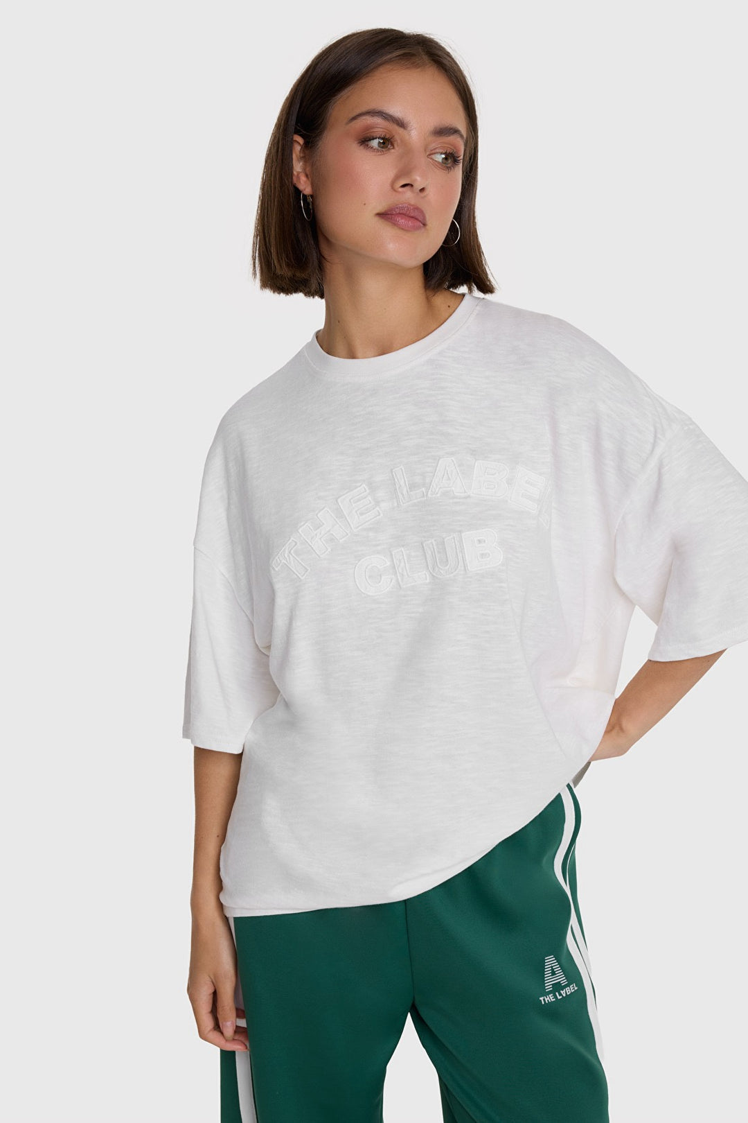 Alix the label t-shirt off-white – dames