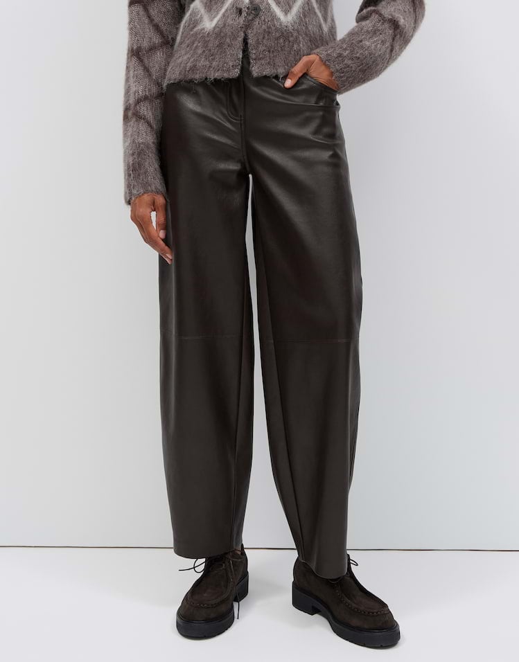 Opus Malga edit 10623914498 lange broek bruin – dames