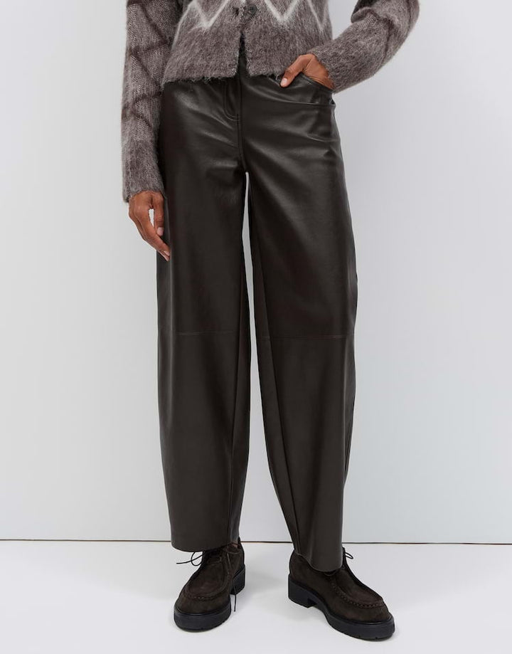 Opus Malga edit 10623914498 lange broek bruin – dames