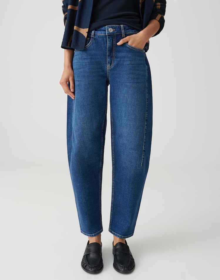 Opus Lolah joy 10534513878482 jeans low croth-baggy fit blue denim - L28