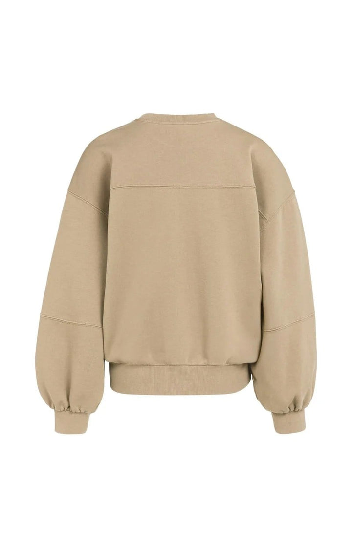 YAYA Women 01-109130-609 sweater dames camel