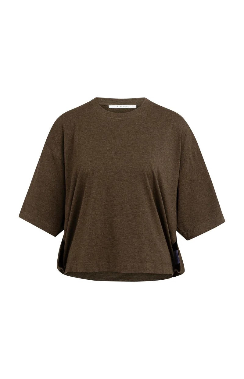 YAYA Women t-shirt k/m dames antraciet