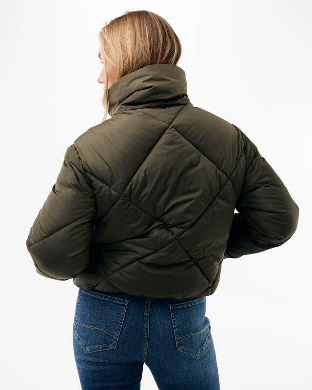 MEXX women winterjas donkergroen – dames