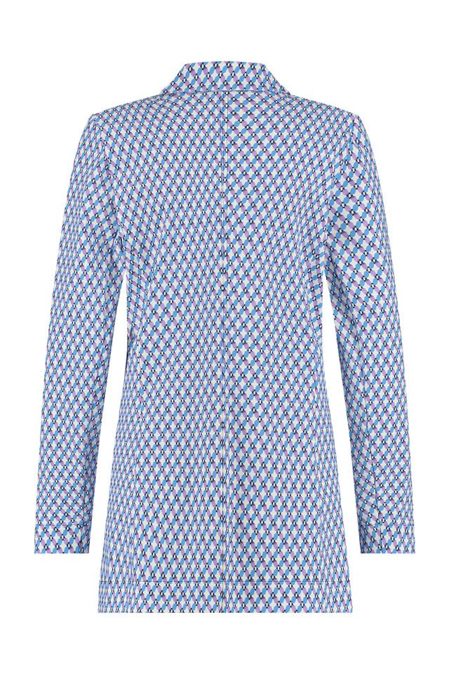 Studio Anneloes 08601 Milano blazer dames – paars dessin