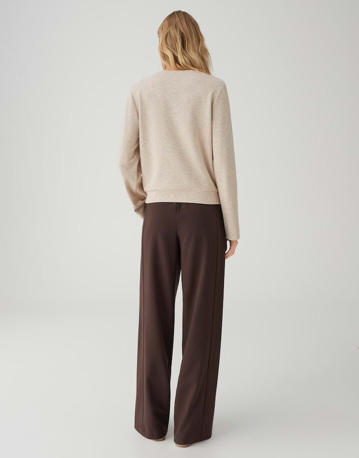 Opus Samike sweater dames zand