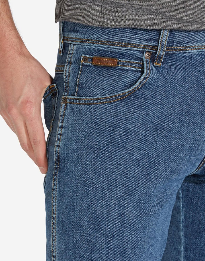 Wrangler Texas Stretch jeans blue denim – heren - L32