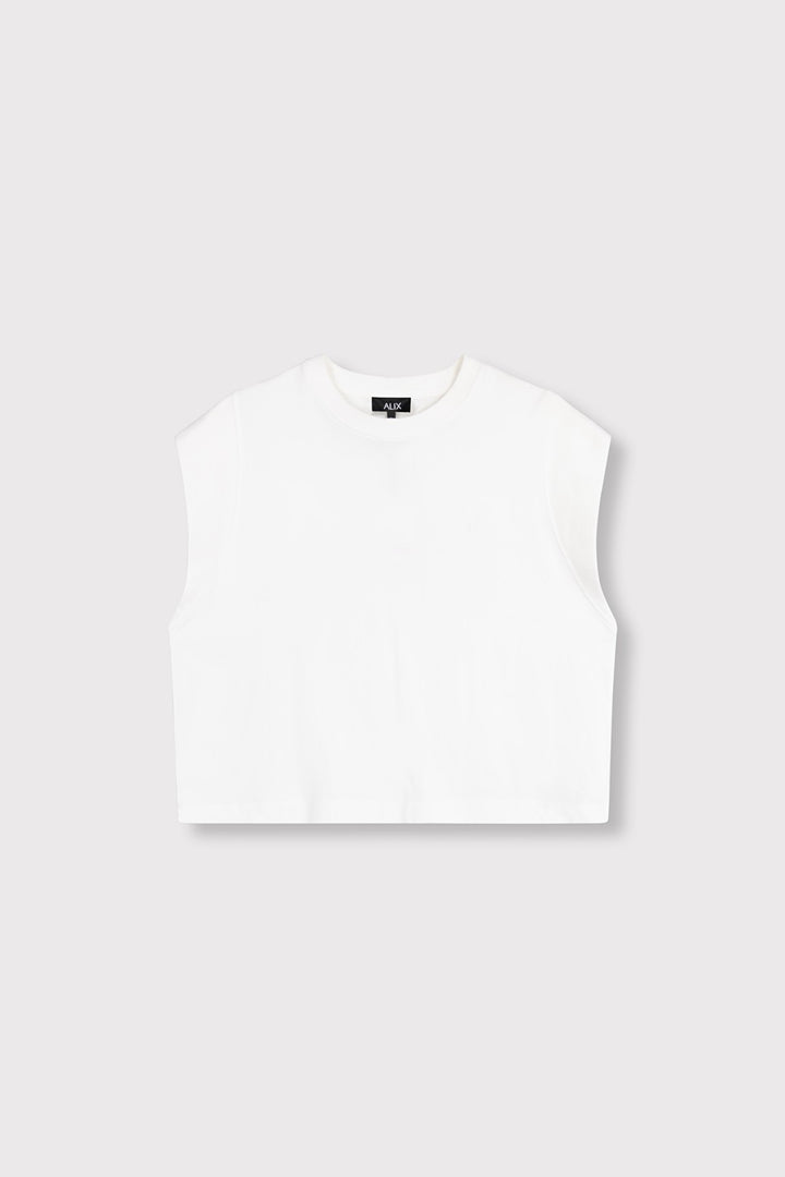 Alix the Label t-shirt k/m dames off-white – seizoen HW2627