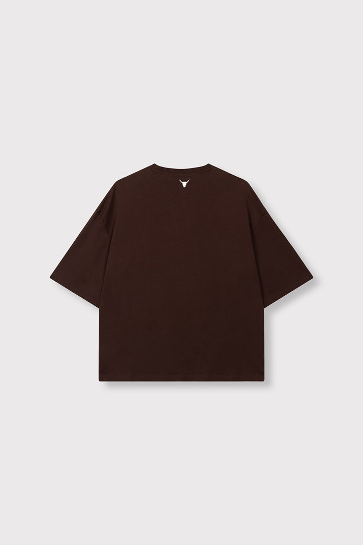 Alix the label 2608819959 t-shirt k/m bruin