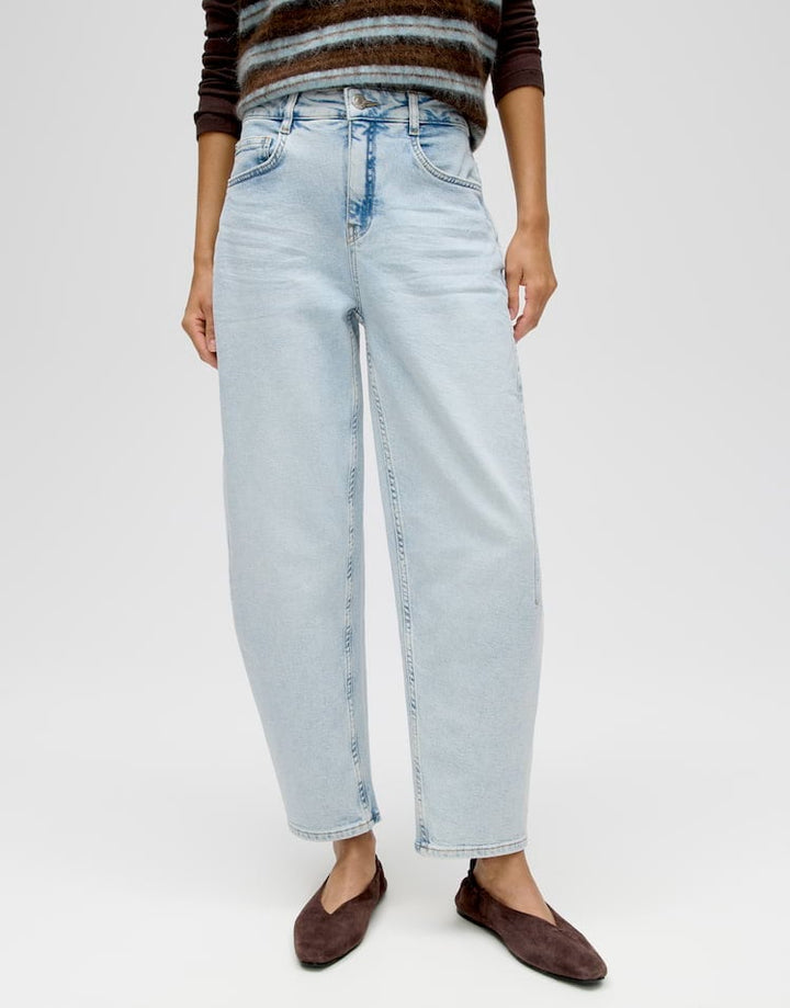 Opus Lolah joy 10534513982482 jeans low croth-baggy fit blue denim - L28