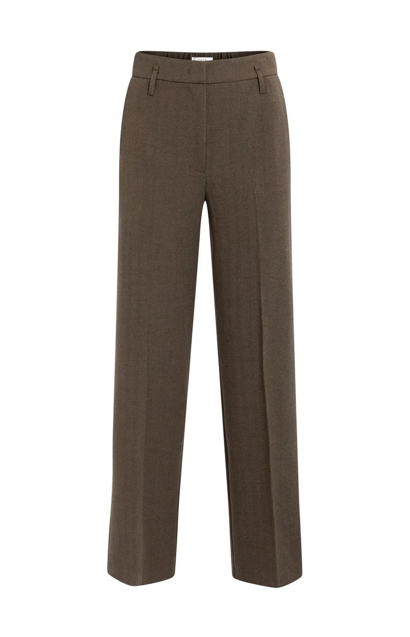 YAYA Women 01-301296-610 lange broek dames bruin melee