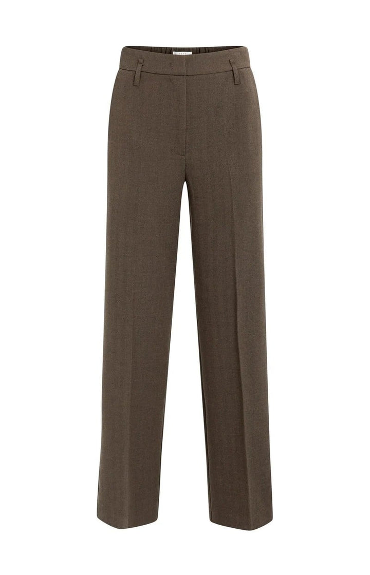 YAYA Women 01-301296-610 lange broek dames bruin melee