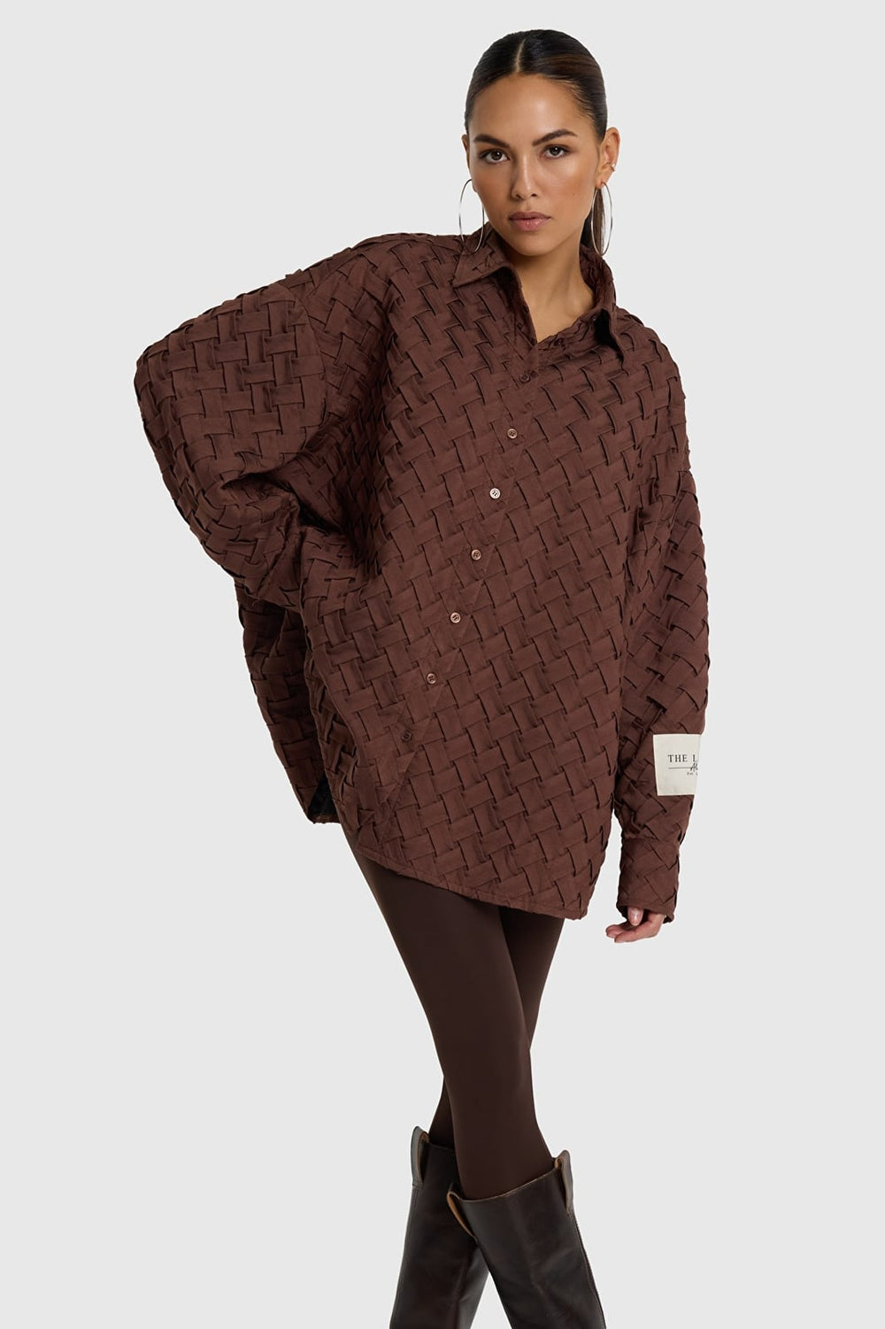 Alix the label 2608965970 blouse l/m bruin