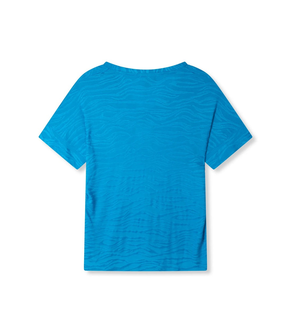 Refined department t-shirt kobalt – dames