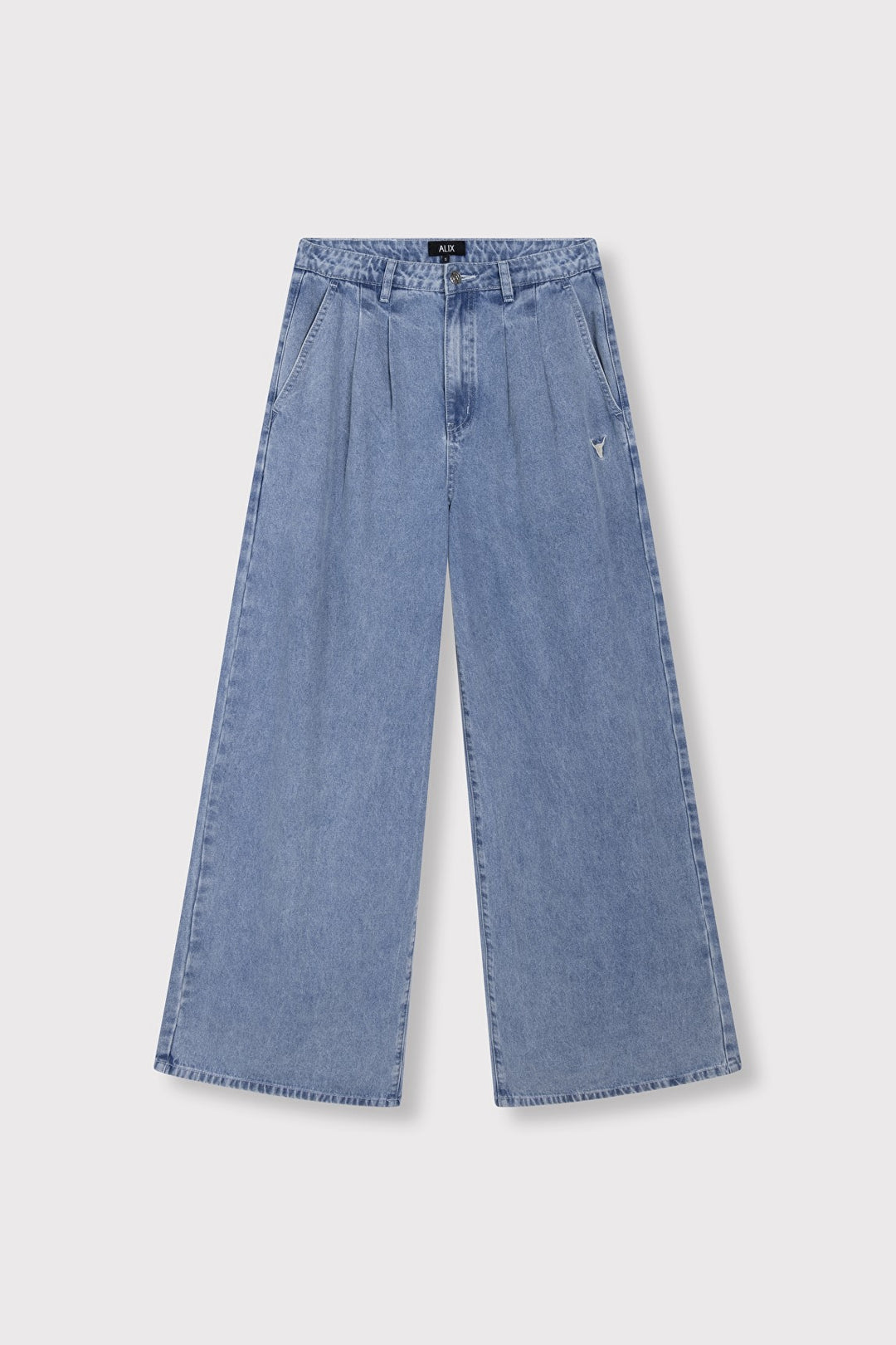 Alix the label 2603198628 jeans loose fit dames blue denim