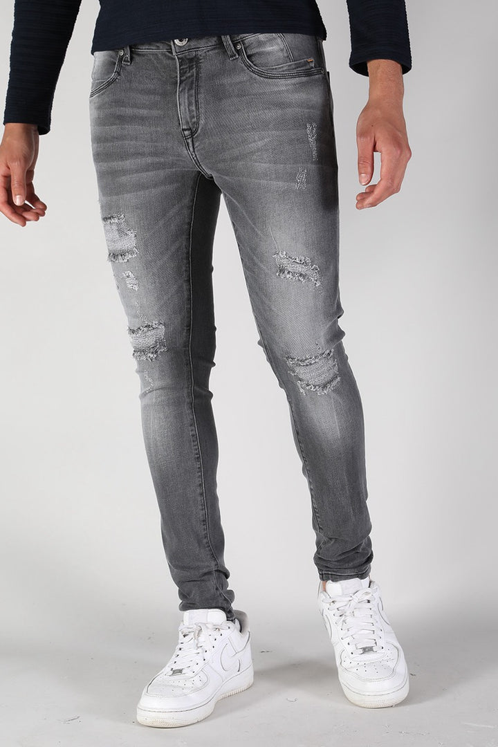 Gabbiano men 821751 Ultimo jeans skinny fit grey denim – heren - L34